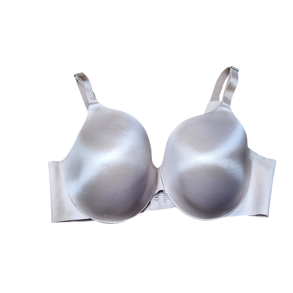 Soma 40D Warm Amber Beige "Vanishing Back Full Coverage" Underwire Minimizer Bra